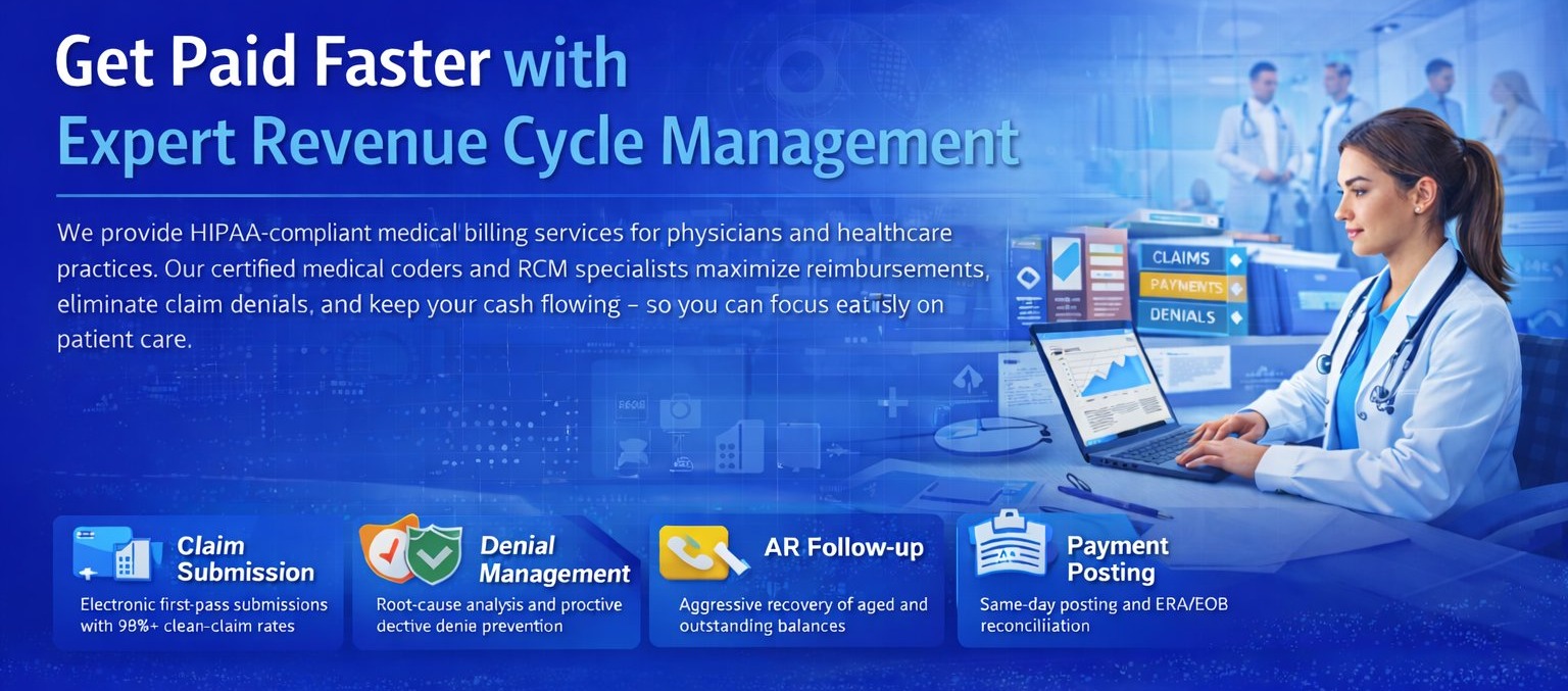 Get Paid Faster with Expert Revenue Cycle Management